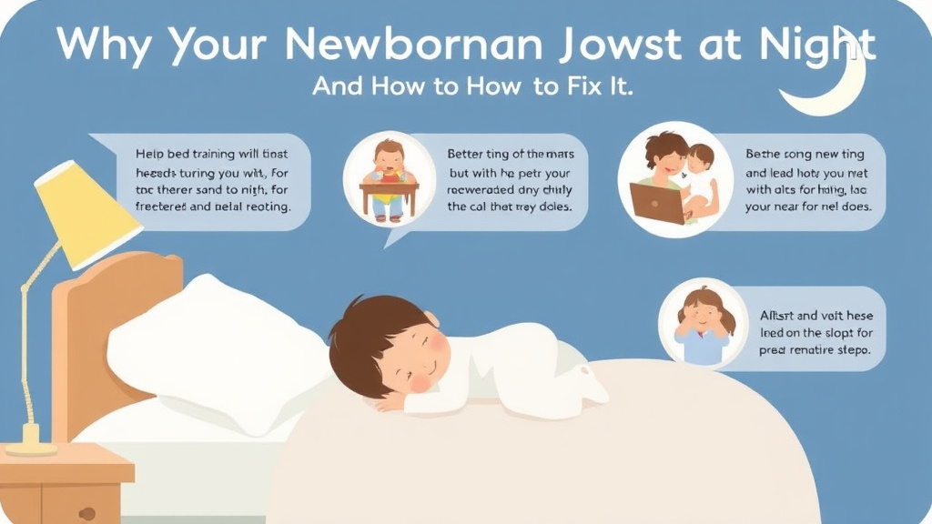 Practical workflow diagram for why Your Newborn Wakes at Night (and How to Fix It)