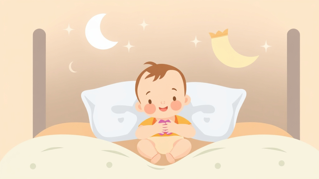 Illustration showing key concepts related to 15 month sleep regression: signs, duration, and survival guide