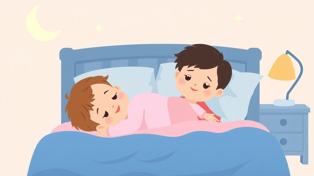 Illustration showing key concepts related to 2 year sleep regression: signs, duration, and survival guide