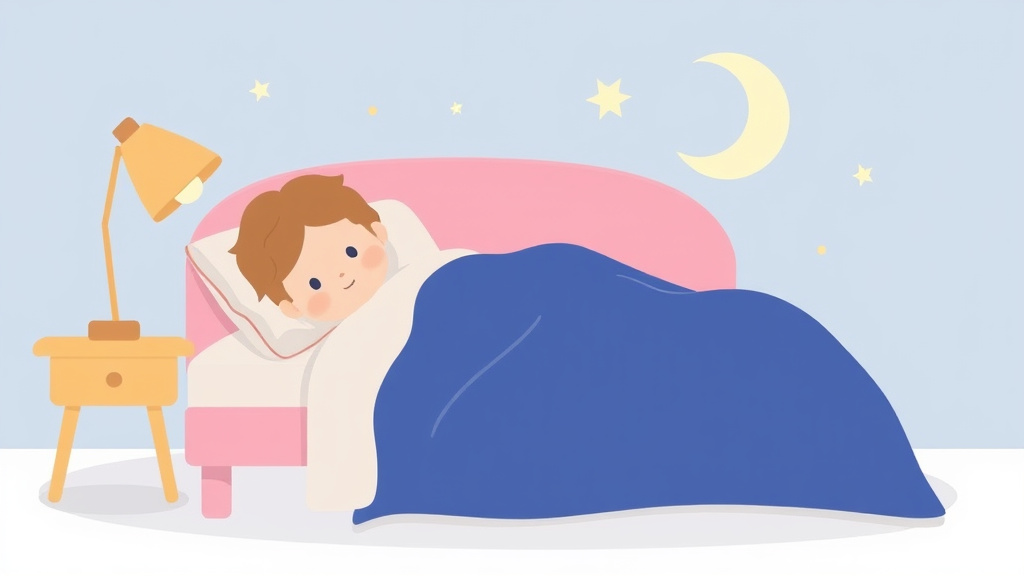 Illustration showing key concepts related to 3 year sleep regression: signs, duration, and survival guide