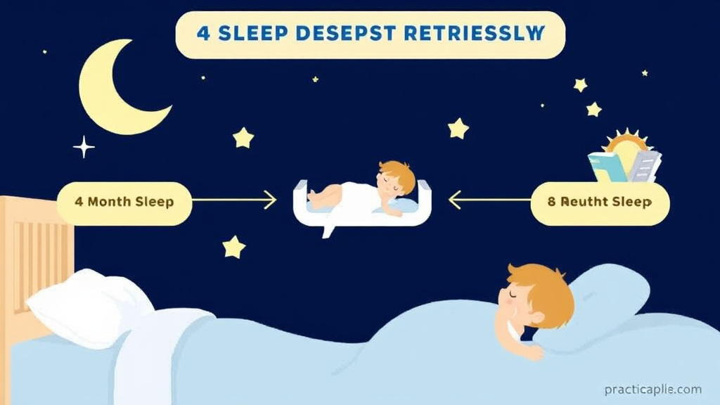 Visual guide for practical steps in 4 month sleep regression: signs, duration, and survival guide