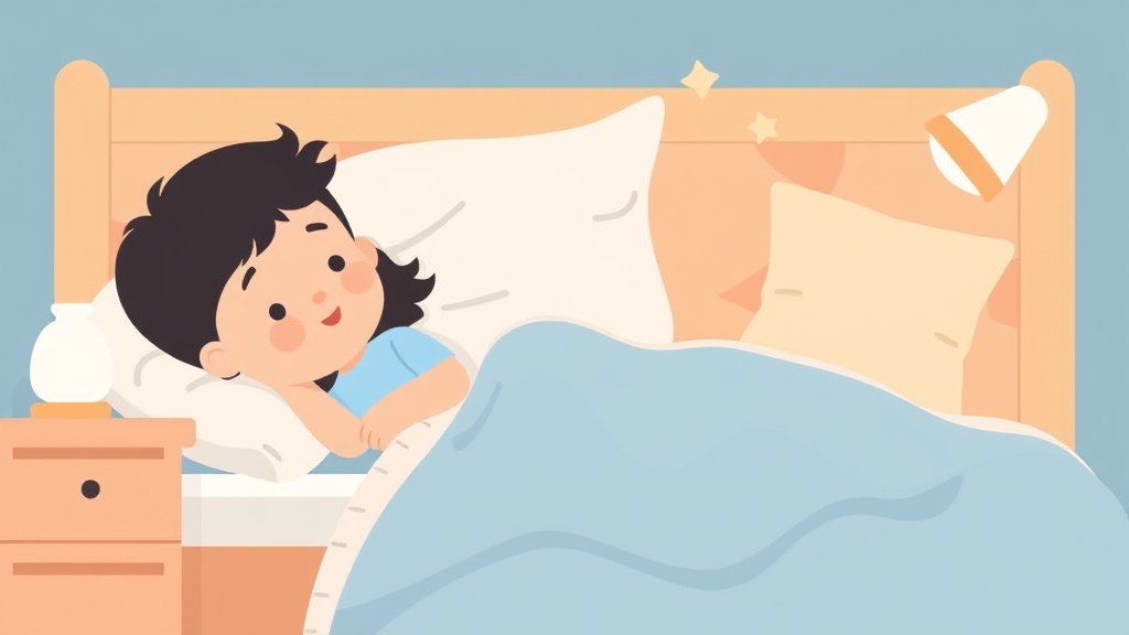 Illustration showing key concepts related to re establishing sleep after regression