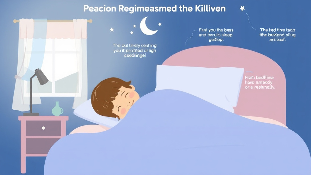 Visual guide for practical steps in sleep regression and early waking
