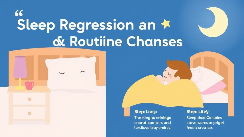 Practical checklist visual for sleep Regression And Routine Changes