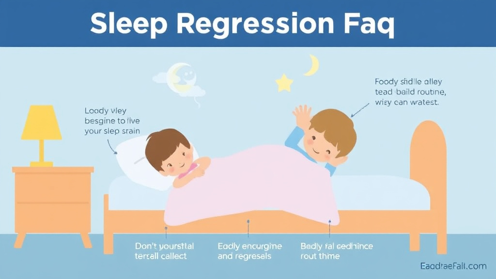 Practical checklist visual for sleep Regression Faq