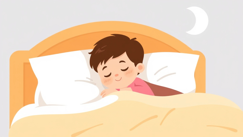 Illustration showing key concepts related to toddler sleep regressions: a complete overview
