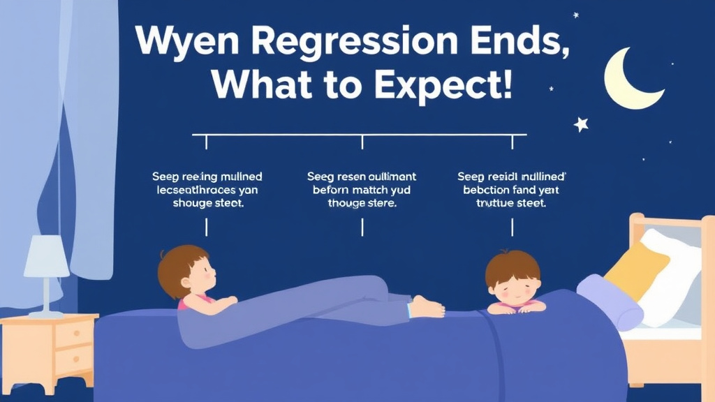 Visual guide for practical steps in when regression ends what to expect