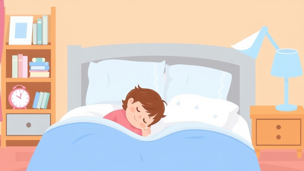A professional illustration depicting 1 Year Old Sleep Schedule: What to Expect