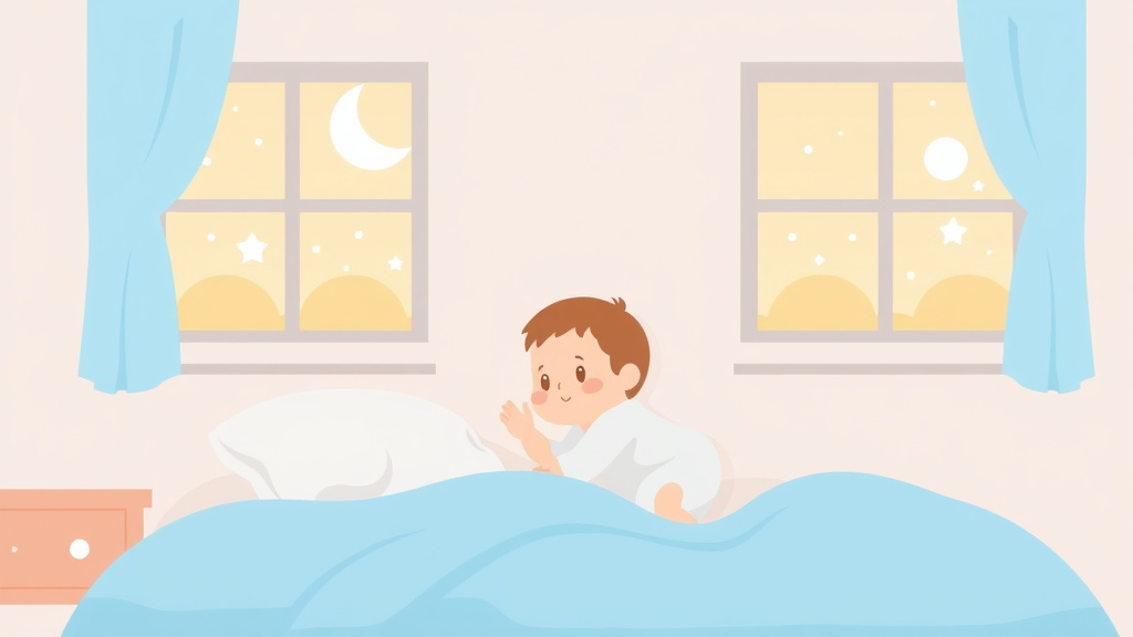 An informative visual explaining 2 Month Old Sleep Schedule: Naps, Bedtime, and Wake Windows for beginners and professionals
