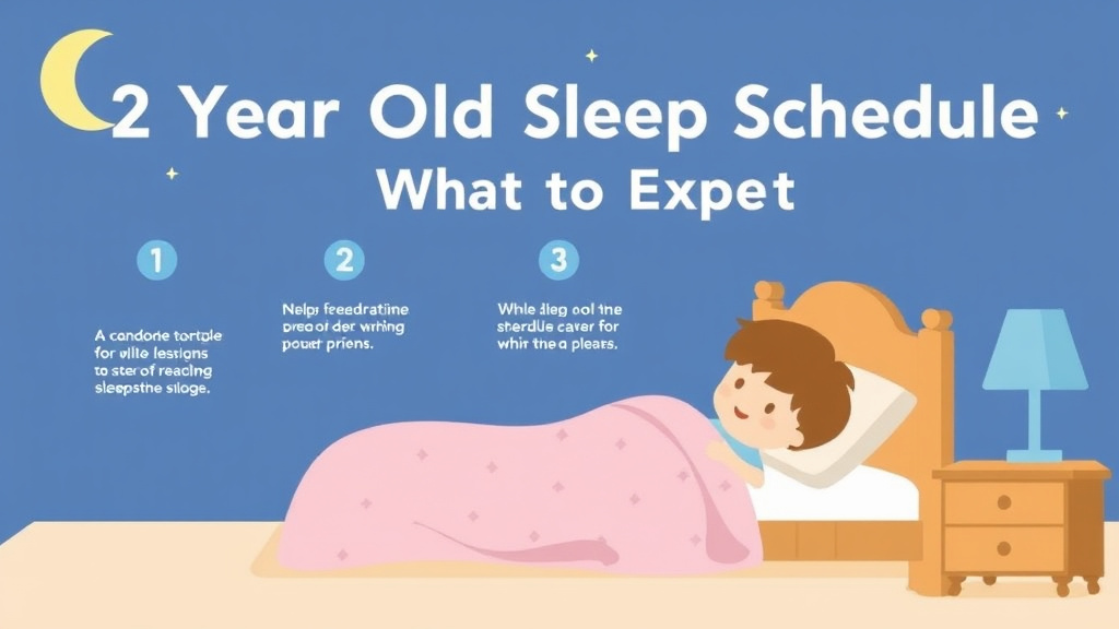 Hands-on guide visualization for 2 Year Old Sleep Schedule: What to Expect
