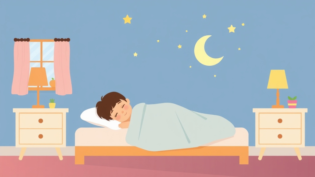 Detailed visual representation of 4 Year Old Sleep Schedule: What to Expect