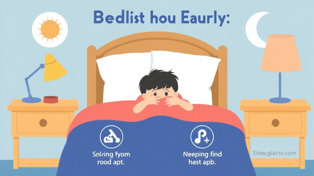Practical workflow diagram for bedtime Too Early Signs