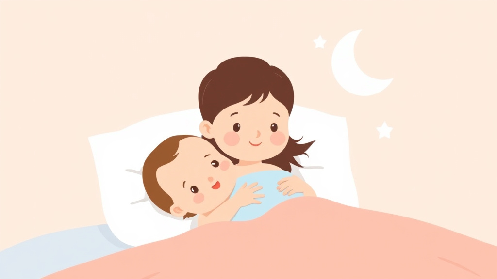 Illustration breaking down the fundamentals of breastfed Baby Schedule: Sample Times and Tips