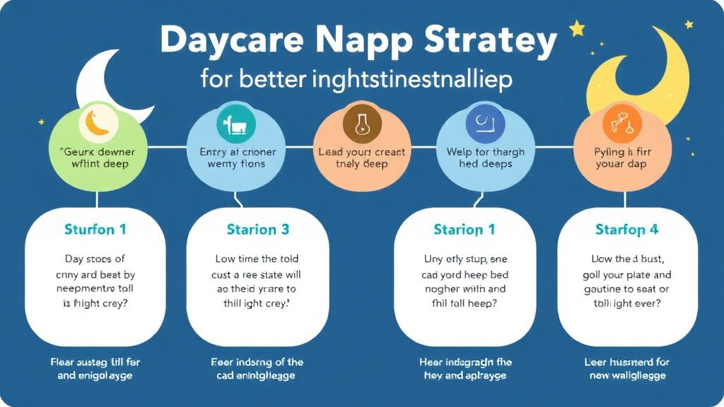 Hands-on guide visualization for daycare Nap Cap Strategy for Better Nighttime Sleep