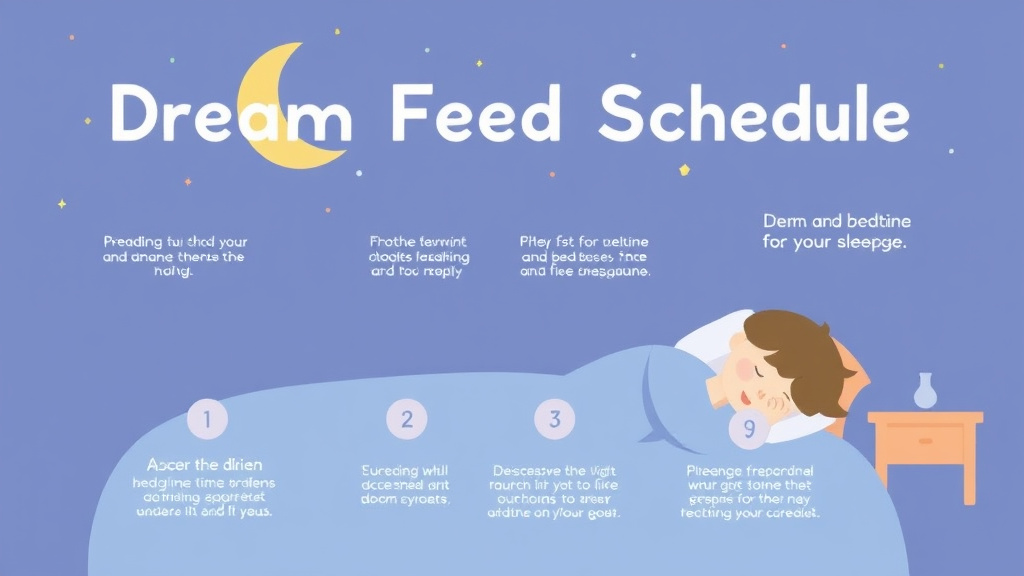 Practical checklist visual for dream Feed Schedule