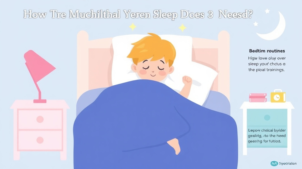 Process flow illustration for putting how Much Sleep Does a 3 Year Old Need? into action