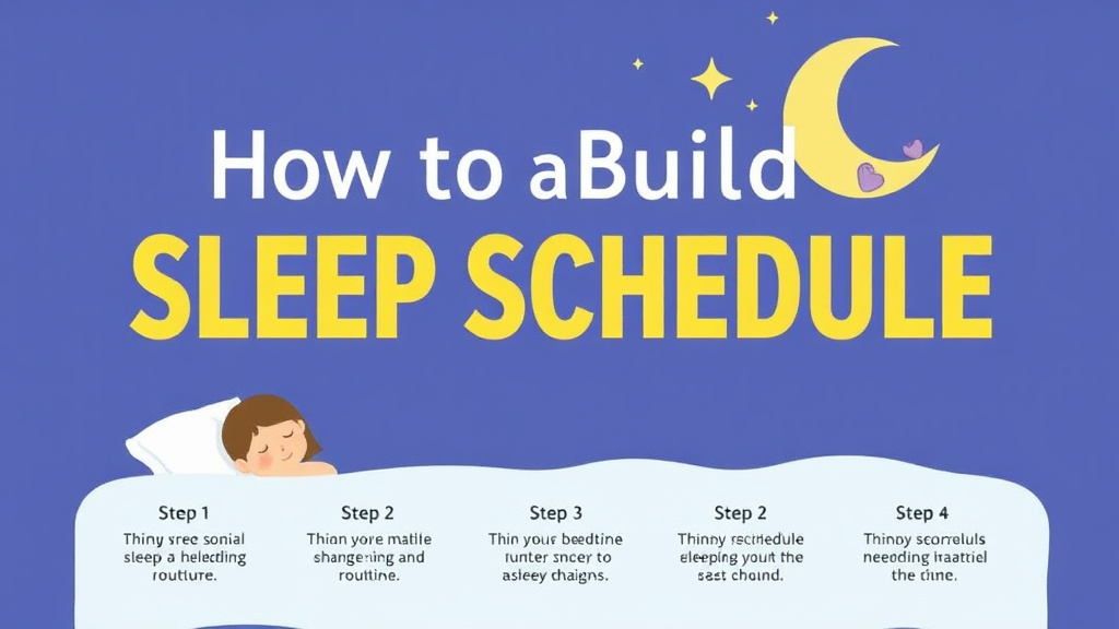 Practical checklist visual for build a Sleep Schedule from Scratch