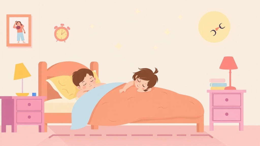 Visual overview of move Bedtime Earlier with key concepts highlighted