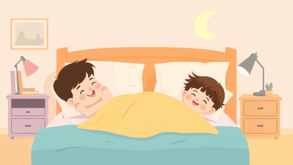 Visual overview of sleep Schedule for Kindergartners with key concepts highlighted