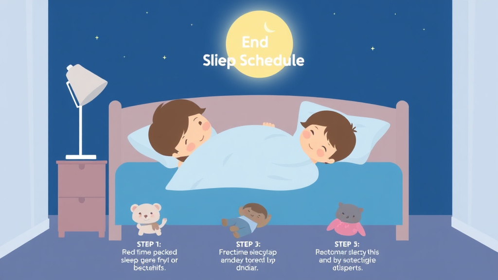Practical workflow diagram for sleep Schedule for Kindergartners