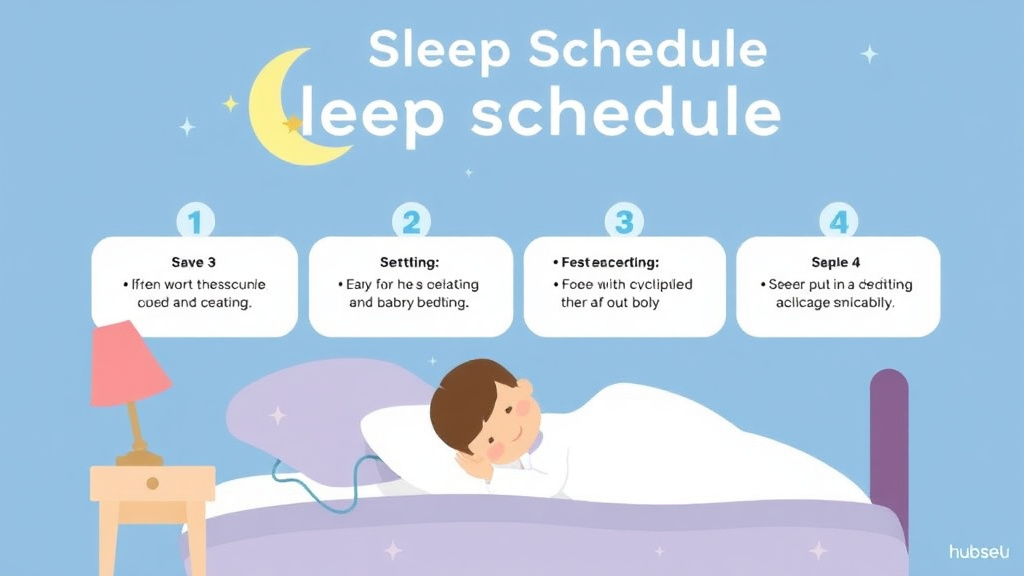 Practical workflow diagram for sample Sleep Schedule with Baby Activities