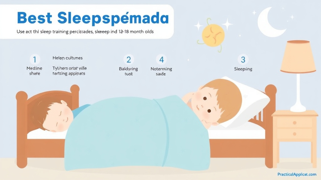 Hands-on guide visualization for best Sleep Schedule for 12 to 18 Month Olds