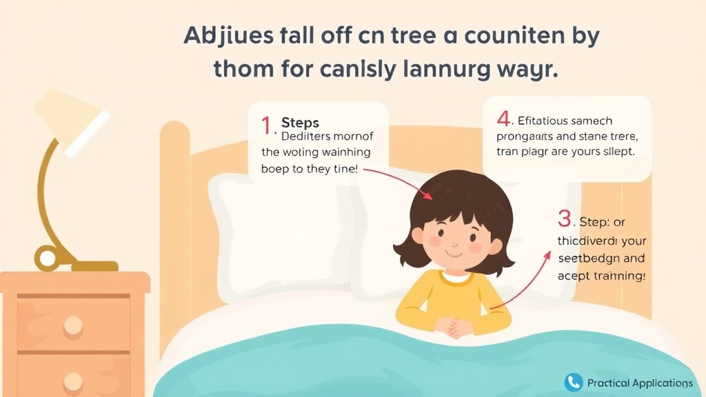 Hands-on guide visualization for schedule Adjustments to Fix Early Morning Waking