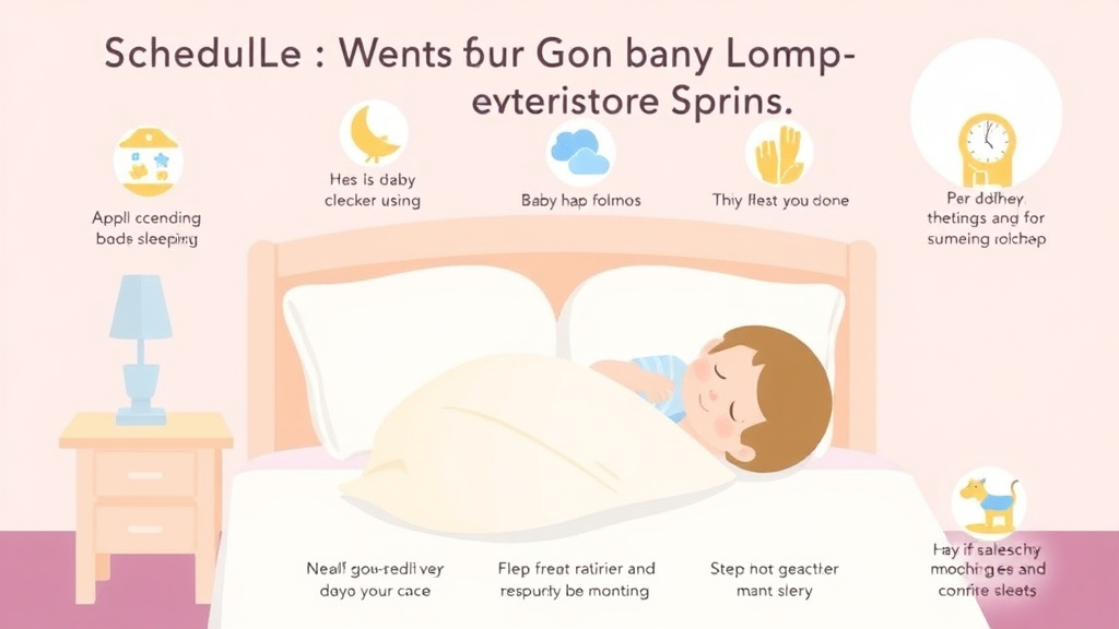 Hands-on guide visualization for schedule When Baby Takes One Long Nap