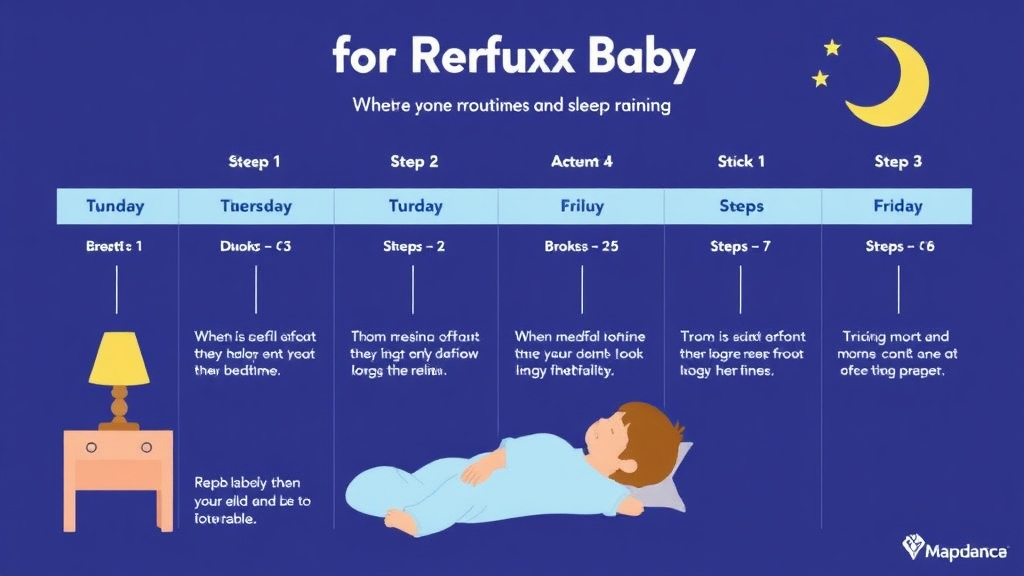 Hands-on guide visualization for schedule For Reflux Baby