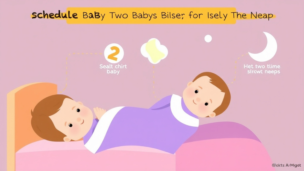 Step-by-step visual guide for implementing schedule When Baby Takes Two Short Naps