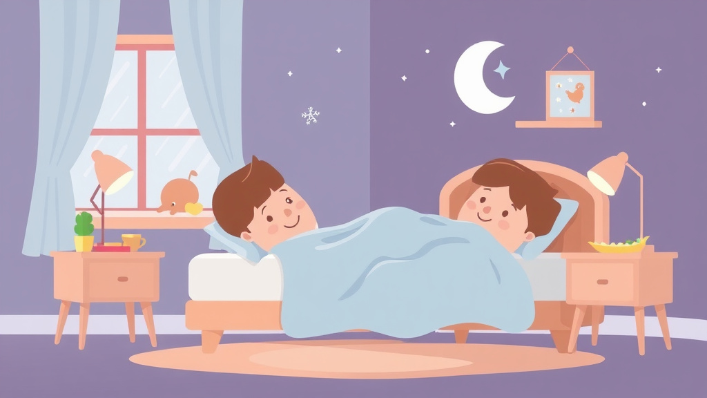 Visual overview of winter Sleep Schedule Adjustments with key concepts highlighted