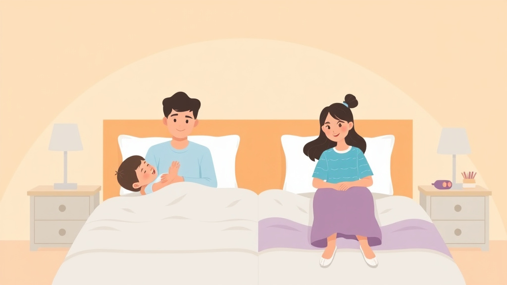 Educational graphic covering the essentials of split Schedule For Parents