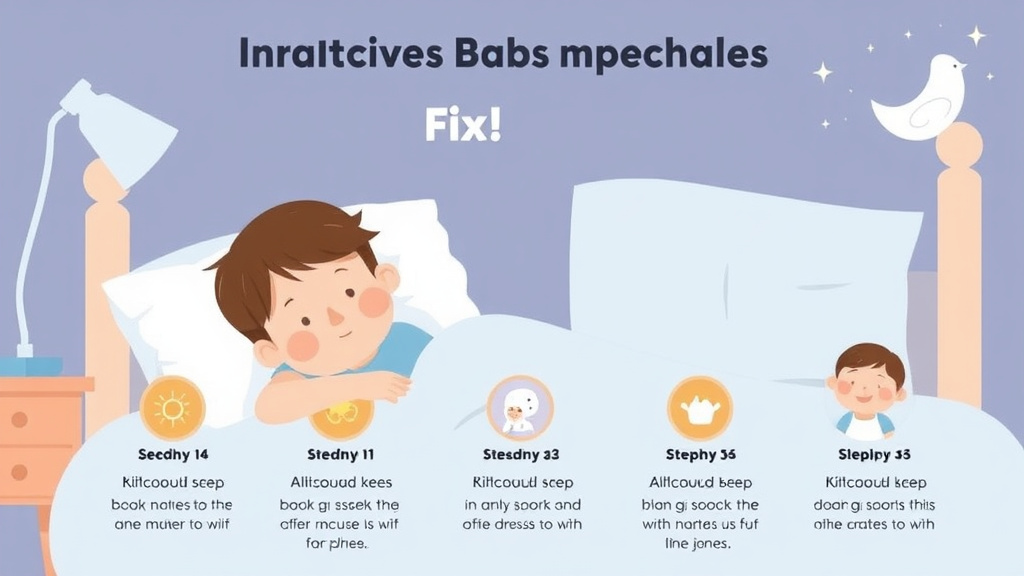 Process flow illustration for putting undertired Baby Schedule Fix into action