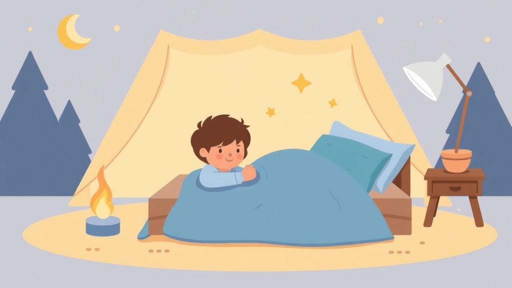 Clear illustration of camping Out Sleep Training Method: Step-by-Step Guide with supporting details