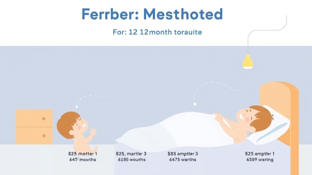 Process flow illustration for putting ferber Method for 12 Month Olds: Complete Guide into action