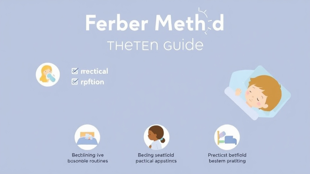 Action-oriented illustration showing how to apply ferber Method for 2 Year Olds: Complete Guide