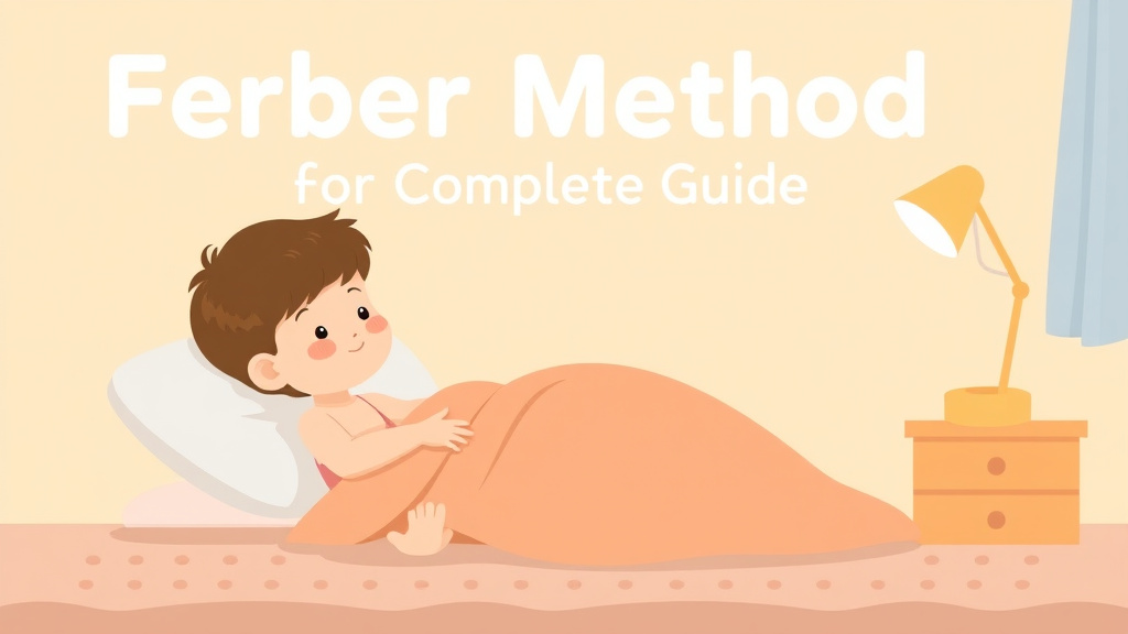 Clear illustration of ferber Method for Toddlers: Complete Guide with supporting details