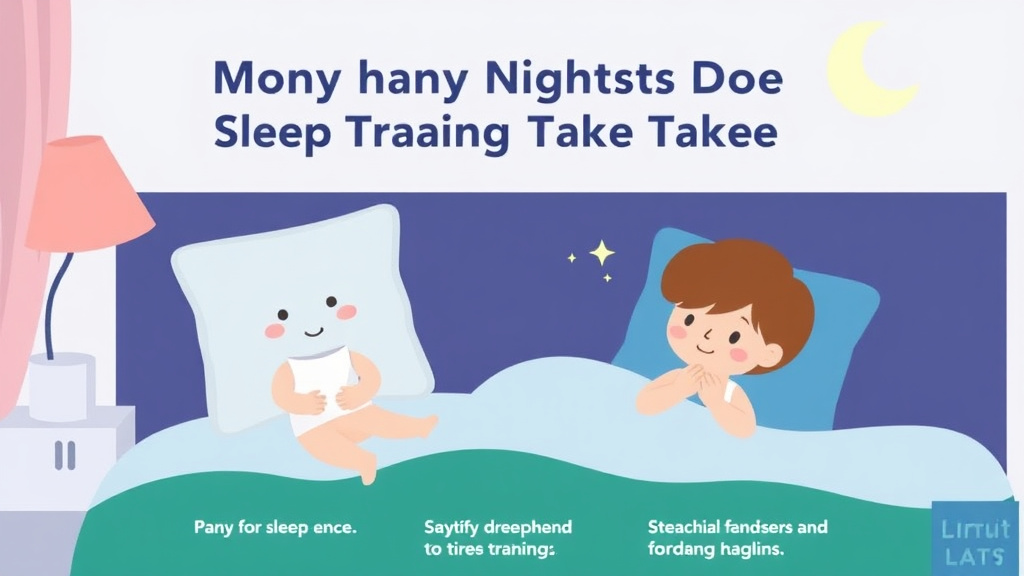 Practical checklist visual for how Many Nights Does Sleep Training Take
