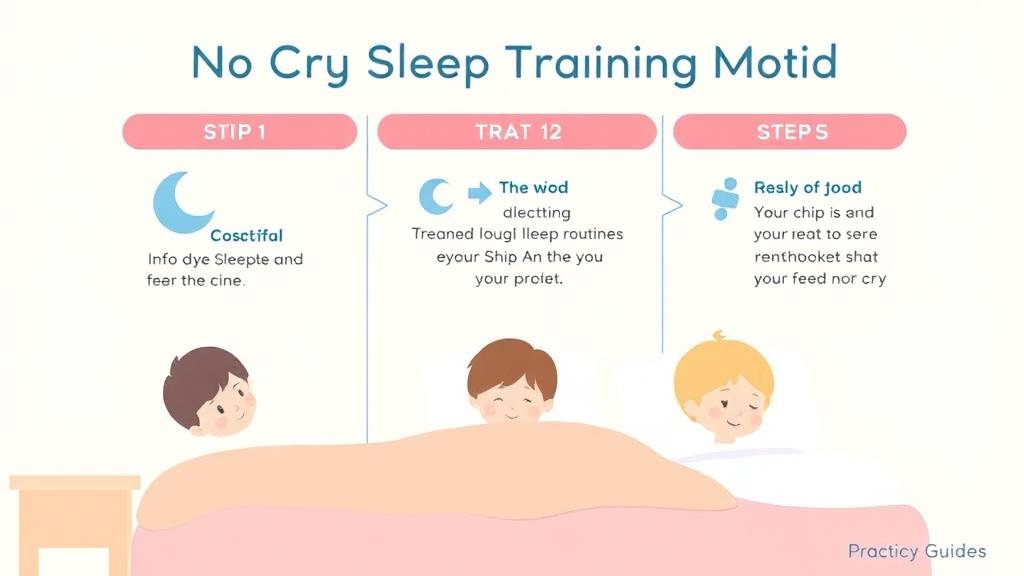 Practical checklist visual for no Cry Sleep Training Method: Step-by-Step Guide