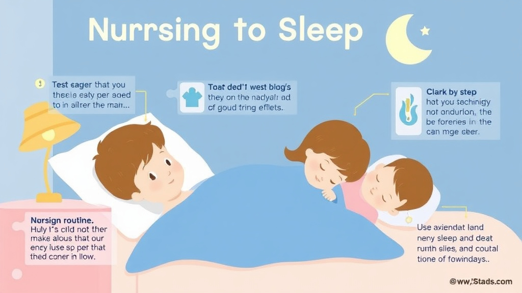 Visual guide for practical steps in nursing to sleep how to stop
