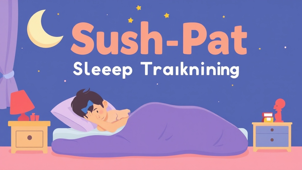 Detailed visual representation of shush Pat Sleep Training Method: Step-by-Step Guide