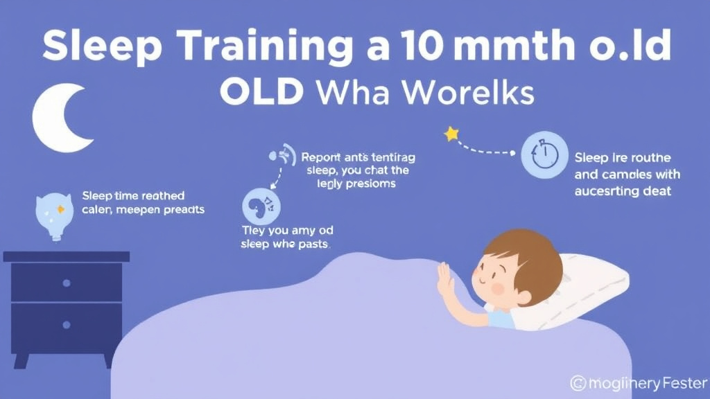 Practical workflow diagram for sleep Training a 10 Month Old: What Works Best