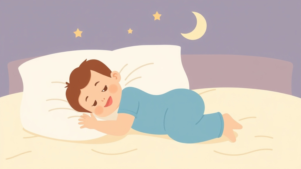 Illustration showing key concepts related to sleep training a 11 month old: what works best
