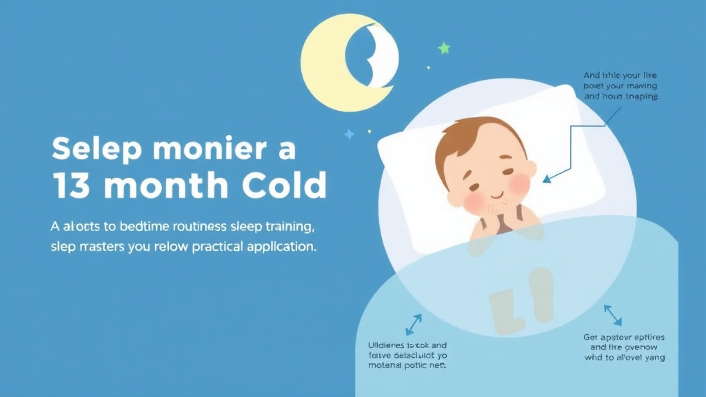 Practical checklist visual for sleep Training a 13 Month Old: What Works Best