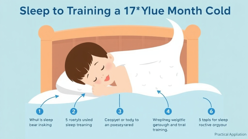 Hands-on guide visualization for sleep Training a 17 Month Old: What Works Best