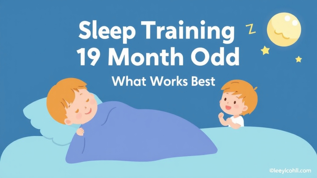 Practical checklist visual for sleep Training a 19 Month Old: What Works Best