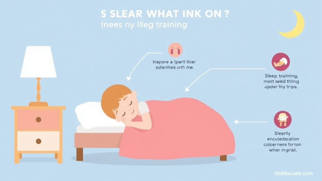 Visual guide for practical steps in sleep training a 2 year old: what works best