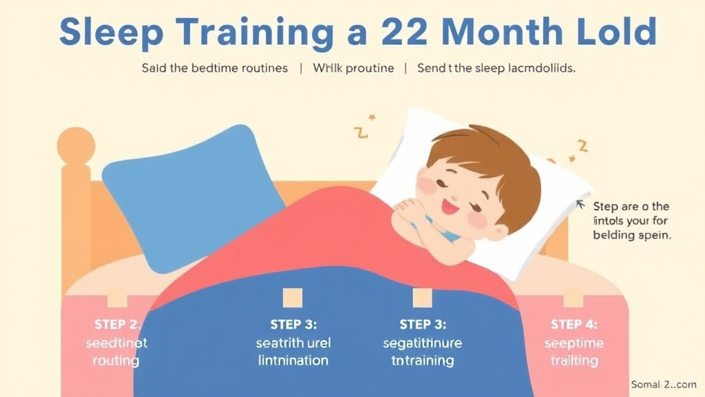 Hands-on guide visualization for sleep Training a 22 Month Old: What Works Best