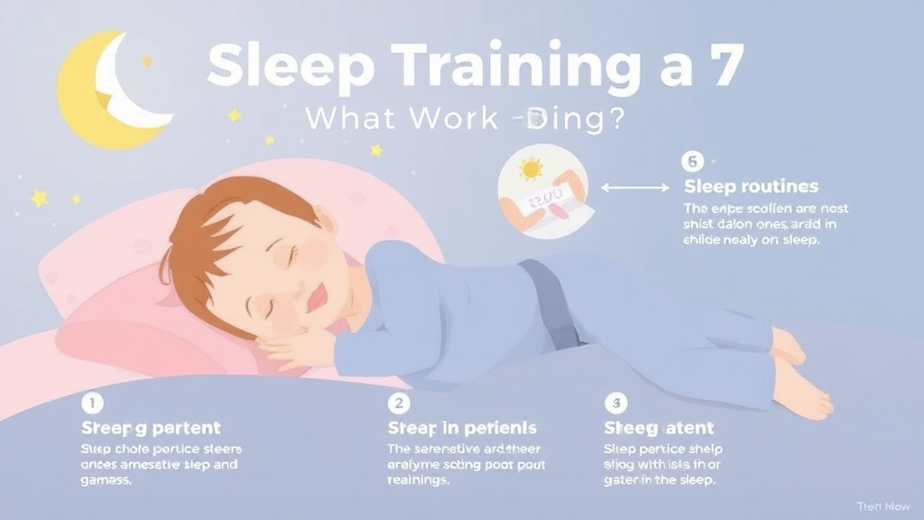 Practical checklist visual for sleep Training a 7 Month Old: What Works Best