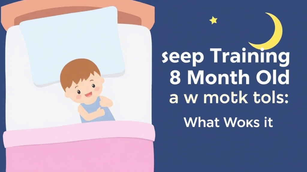 Real-world application diagram for sleep Training a 8 Month Old: What Works Best